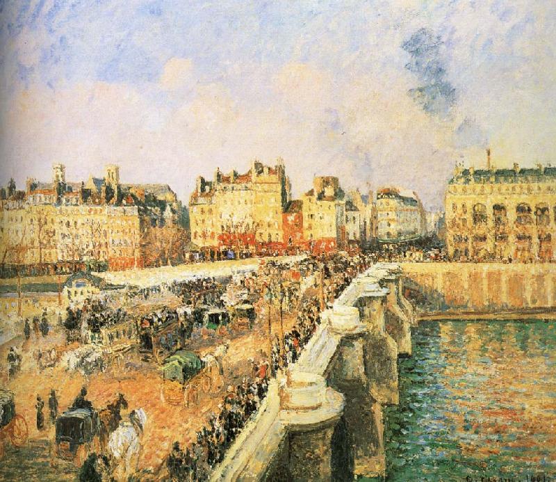 Camille Pissarro Afternoon sun France oil painting art
